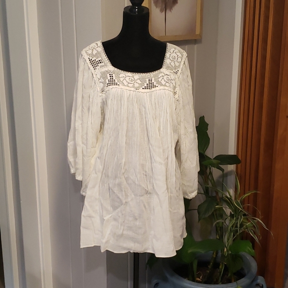Tops - Vintage Tunic Blouse